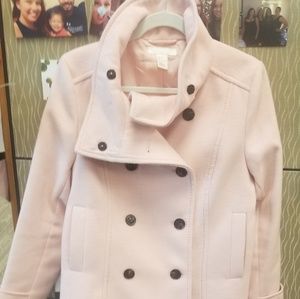 H&M Pink  Pea Coat US14